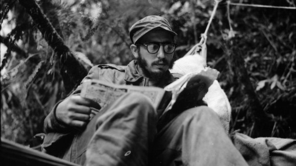 Fidel Castro en la Sierra Maestra, en 1958