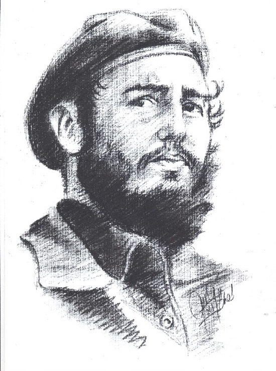 Fidel, carboncillo de Jorge Luis Avilés Guadamuz Fidel, carboncillo de Jorge Luis Avilés Guadamuz