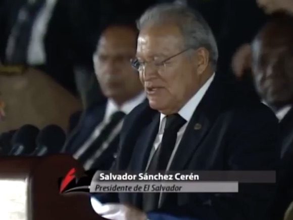 Salvador Sánchez Cerén, presidente de El Salvador