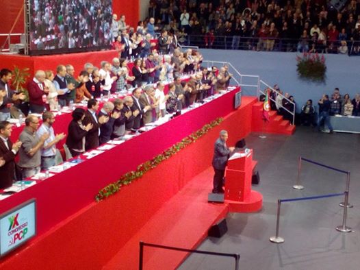 En el XX Congreso del Partido Comunista de Portugal. Habla el embajador Juan Valdes, Funcionario del CCPCC