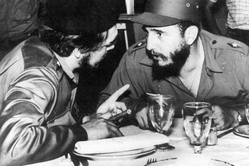 Fidel y el Che en 1959.