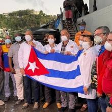 El Gobierno de Cuba envió ayuda humanitaria a San Vicente y las Granadinas. Foto: Misiones.
