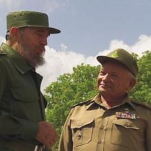 Fidel Castro Ruz y Guillermo García Frías