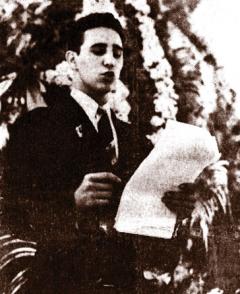 Fidel Castro Ruz en el contexto de  sus luchas estudiantiles,1946