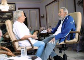 En La Habana, Fidel y Frei Betto el domingo 16 de febrero de 2014.