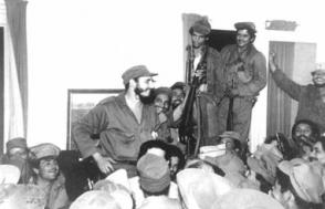 Fidel en la liberación de Palma Soriano, el 27 de diciembre de 1958