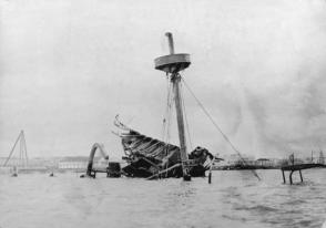La explosión del buque Maine sirvió de pretexto para la entrada de Estados Unidos en la guerra contra España