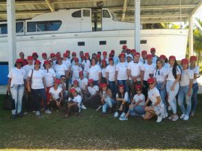 Los jóvenes profesionales del derecho proceden de todas las provincias del país/FOTO: Roberto Mesa Matos.