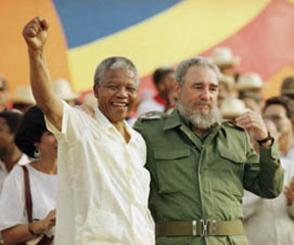 Fidel Castro Ruz junto a Mandela en La Habana Fidel Castro Ruz junto a Mandela en La Habana