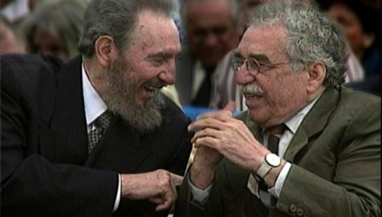 Fidel junto a Gabo